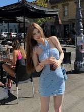 Aiertu Summer Women 2000s Y2k Clothing Casual Bodycon Sexy Dress Vintage Elegant Mini Dress Even Party Korean Fashion Chic Sleeveless Aiertu