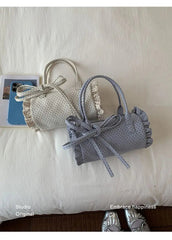 AIERTU - Wave Woven New Fashionable and Versatile Shoulder Bags Girl's Stylish Crossbody Bag Aiertu