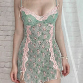 Aiertu - Garden Arbor Tea Party Pink Dress Kawaii Academia Y2K Cottagecore Coquette Fairycore Dollette Princesscore Aiertu