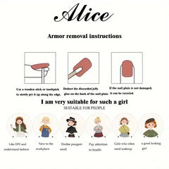 Aiertu 24Pcs Valentine Nails Press on Love Y2k Acrylic Nails Sparkle Butterfly French Cat Eye Almond Full Cover Stick on False Nail Tip Aiertu