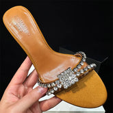 AIERTU - New Women Shoes Luxury Rhinestone High Heeled Sandals for Woman Fashion Banquet Wedding Shoe Designer Shoes Sandalias Mujer Aiertu