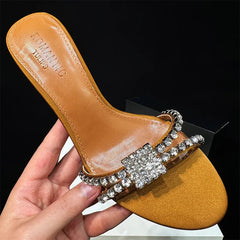 AIERTU - New Women Shoes Luxury Rhinestone High Heeled Sandals for Woman Fashion Banquet Wedding Shoe Designer Shoes Sandalias Mujer Aiertu