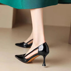 Aiertu Mid Heel Office & Career Sandals Slip-on Solid Shoes Female 2024 Hot Sale Shallow Thin Heels Classics Women's Sandals Sandálias Aiertu