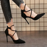Aiertu Newest Style High Heels Sexy Pumps Women Shoes 9cm Wedding Shoes for Women Bride Shallow Pointed Single Shoes Aiertu