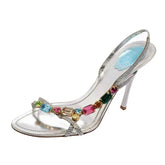 AIERTU - Luxury Womens Shoes Exquisite Rhinestone High Heeled Sandals for Woman Fashion Model Casual Shoes Designer Shoes Sandalias Mujer Aiertu