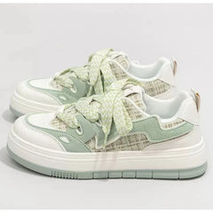 Aiertu Sneakers Casual Platform Sneakers Women Kawaii College Style Retro Vulcanized Shoes Women Korean Fashion Designer Aiertu