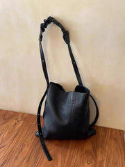 AIERTU - Women's New Tote Bags Versatile Commuting PU Shoulder Large Capacity Crossbody Bucket Bag Aiertu