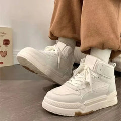 Aiertu Blue Platform Sneakers Women's Sports Shoes Vintage Casual Vulcanize Kawaii Lolita Harajuku School Boot Female Flats New Trend Aiertu