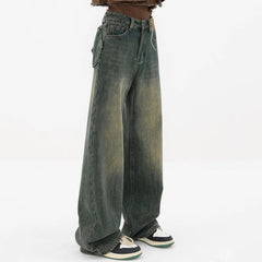 Aiertu Wide Leg Vintage Jeans Aiertu