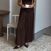 AIERTU - Autumn and Winter New Street Style Bloomers Women's Design Sense Temperament Loose Commuting Aiertu