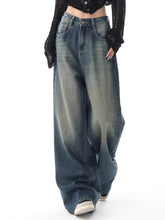 Aiertu Autumn Vintage Chicly Slim Button Female High Waisted Jeans American Basic Simple Casual Fashion S-XL Baggy Jeans Women Aiertu