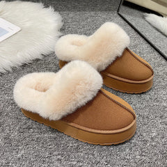 2024 Women's New Boots Women Plus Velvet Warm Short Tube Women's Boots Korean Casual Snow Boots Students Wild Cotton Shoes Aiertu