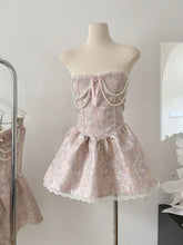 Aiertu French Elegance Lolita Dress Fashion Sweet Luxury Prom Gown Pearl Chain Party Prom Sleeveless Robe 2000s Aesthetic New Design Aiertu