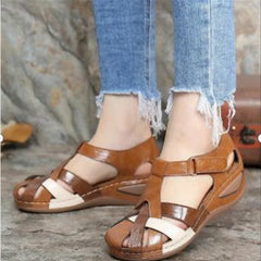 Aiertu Fashion Women Sandals Waterproo Sli on Round Female Slippers Casual Comfortable Outdoor Fashion Sunmmer Plus Size Shoes Women Aiertu