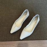 AIERTU - New Women's Shoes French Style Luxury Genuine Leather Casual Shoes for Woman Exquisite Flat Shoe Designer Shoes Zapatos De Mujer Aiertu