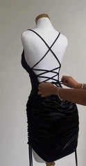 Aiertu DRESS TO IMPRESS 2024 Dress Summer High Sense Lace-up Sexy Halter Spice Bag Hip Skirt aiertu