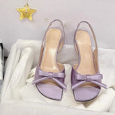 AIERTU - Fashion Designer Women's Shoes Elegant French High Heeled Sandals for Woman Exquisite Round Head Casual Shoes Sandalias De Mujer Aiertu