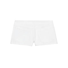 AIERTU - Fashionable Low Waist Tie-Dye Jeans Shorts Women's Summer Personality Natural Waist Slim Fit Other Material Shorts