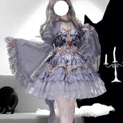 AIERTU - Full Lolita Swan Dance lolitaLolitaCake Princess Dress Aiertu