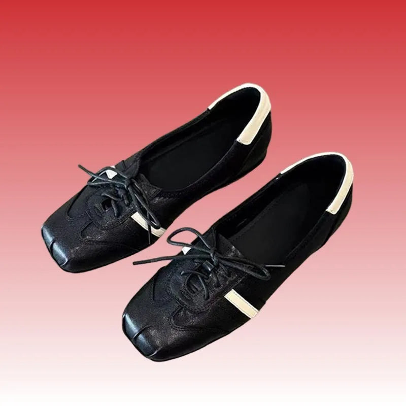 AIERTU - Retro Women's Shoes Exquisite Moral Training Shoes for Woman Fashion Square Head Sports Casual Shoe Designer Shoes Zapatos Mujer Aiertu