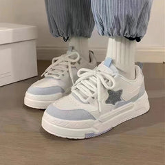 Aiertu Fashionable and Comfortable Casual Sports Shoes 2024 Spring and Autumn New Flat-soled Wear-resistant Thick-soled Women's Shoes Aiertu