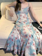 Aiertu Summer Women Fashion New Casual Midi Dress Spaghetti Strap Elegant A-Line Beach Maxi Vestidos Female Party Clothes Mujers New Aiertu