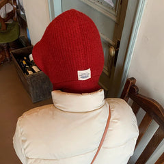 Aiertu Knitted Beanies Cap For Men&Women Winter Warm Unisex Hooded Hat Neck Collar Scarf Cap Ski Beanie Cold Hats Balaclava Caps Bonnet aiertu