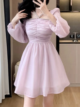 Aiertu Fashion New Women Vintage Elegant Chic Party Dress Long Sleeve Casual Birthday Club Prom Vestidos Female Summer Robe New Clothes Aiertu