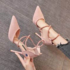 Aiertu Newest Style High Heels Sexy Pumps Women Shoes 9cm Wedding Shoes for Women Bride Shallow Pointed Single Shoes Aiertu
