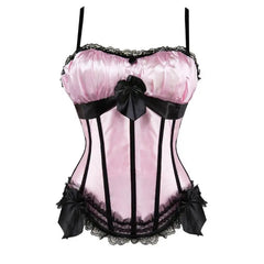 Aiertu - party look snspos Black Victorian Corset Dresses Burlesque Corsets Bustiers with Tutu Skirt Lace Up Strap Corset Lingerie for Women Clubwear Aiertu