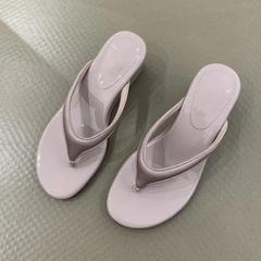 Aiertu - Fashion Women Flip Flops Summer Beach Wedges Heel Slippers Ladies Casual Sandals Comfy Vacation Dress Platform Slippers Aiertu