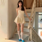 Aiertu -Edie Bow Lace A-Line Dress aiertu