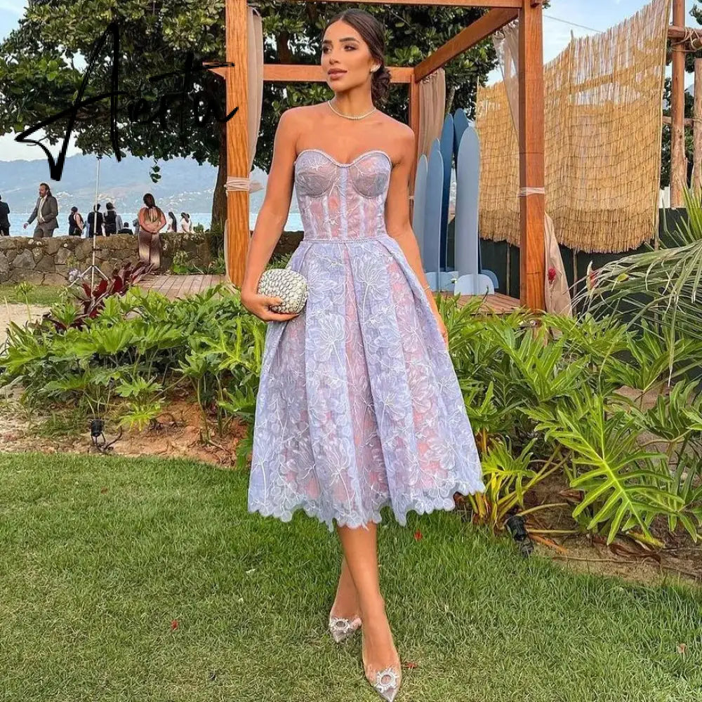Aiertu 2024 New Dinner Women Tight Top Dress Sexy Embroidered Lace Dress Vintage Dress Wedding Dresses Streetwear Sexi Night Dress Hot Aiertu