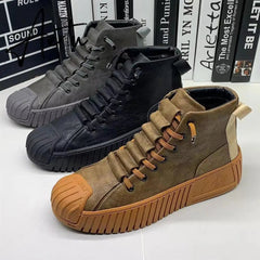 Aiertu Autumn Winter New Male Martin Boots Increase Boots Fashion Casual Shoes Sneakers High-quality Thick-soled Shoes Men's Shoes Aiertu