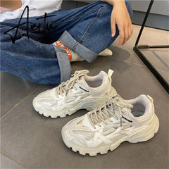 Aiertu Designer Classic Women's Vulcanize Shoes Retro Platform Casual Sneakers Women Leisure Jogging Shoes Fashion Vulcanized Sneaker Aiertu