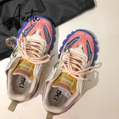 Aiertu Designer Classic Women's Vulcanize Shoes Retro Platform Casual Sneakers Women Leisure Jogging Shoes Fashion Vulcanized Sneaker Aiertu