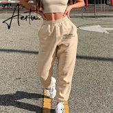 Aiertu Harajuku Joggers Wide Leg SweatPants Women Trousers High Waist Pants Streetwear Korean Casual Pant Femme Fall New Aiertu