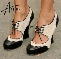 Aiertu New Summer Woman Shoes Sandals High Heels Zapatos De Mujer Women Shoes Sandalias De Verano Para Mujer LP033 Aiertu