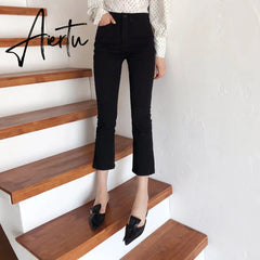 Aiertu Pointed flat bow slippers women summer wear Baotou half slippers new fashion lazy sandals women's shoes Aiertu
