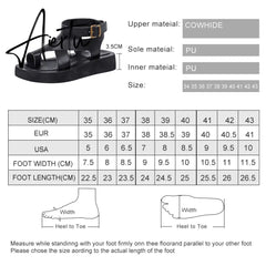 Aiertu Sandals Women Genuine Leather Summer New Clip Toe Sandals Ladies Roman Women Shoes Muffin Sandals Aiertu