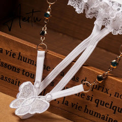 Aiertu Sexy G-Strings Slimming Panties Chain Yellow Thong Butterfly Embroidery Ladies Underwear Hollow Out Woman Lingerers Aiertu