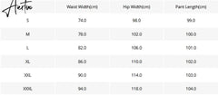 Aiertu Women Palazzo Pants Causal Ruffle Drawstring Trouser Elegant High Waist Irregular Loose Pure Color Autumn Female Pant Skirt Aiertu