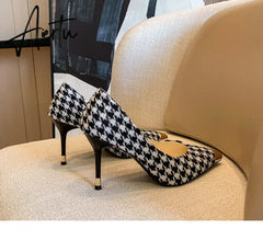 Aiertu Womens Shoes High Heels Casual OL Sexy Korean Fashion Pumps Elegant Shoes Party Tacones Mujer Womens Heels Aiertu