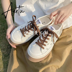 Aiertu Women's Shoes Sneakers Sports Kawaii Lolita Fashion Casual Flats Cute Vulcanized Spring Running Harajuku Tennis Dropshipping Aiertu