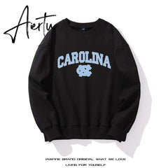 American Basketball Autumn Fashion Casual Hoodies For Men Woman Sweatshirt Basic Solid Color High Quality Streetwear Top Thicke Aiertu