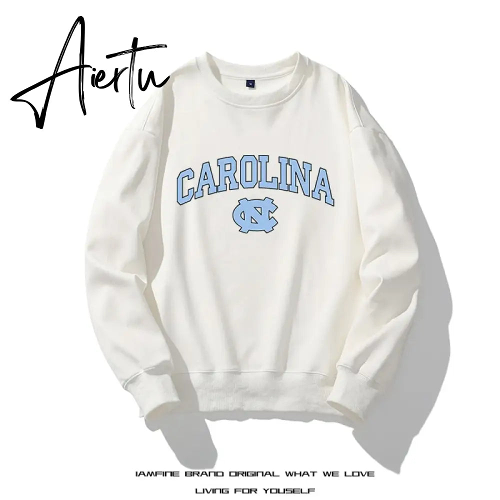 American Basketball Autumn Fashion Casual Hoodies For Men Woman Sweatshirt Basic Solid Color High Quality Streetwear Top Thicke Aiertu