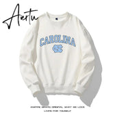 American Basketball Autumn Fashion Casual Hoodies For Men Woman Sweatshirt Basic Solid Color High Quality Streetwear Top Thicke Aiertu