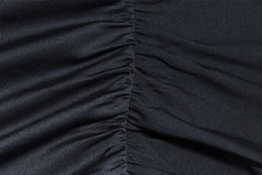 Aiertu Sexy Deep V Neck Tassel Slim Bodycon Dress Women Sleeveless Girdling Waist Skinny Mini Dress Elegant Club Party Vestidos Aiertu