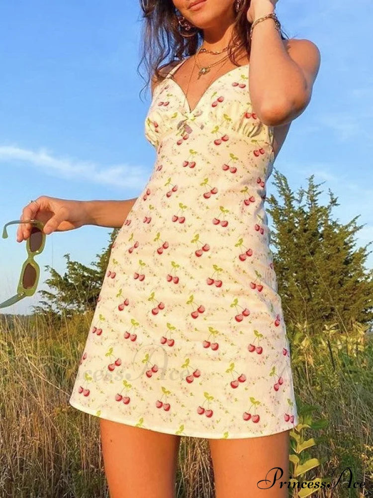 Aiertu Checkered Swing Graceful Mini Dress Aiertu