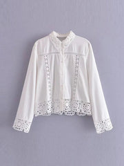 Aiertu - Summer Women Sweet Suits 2 piece Sets White Lace Shirts Tops and Shorts Female Fashion Street Two pieces Clothing Aiertu